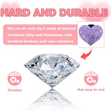 Darrahopens Auto Accessories > Auto Accessories Others > Automotive Decor 4PCS Heart-Shaped Car Vent Clips with Rhinestone,Bling Air Vent Clips Car Decorations,Premium Shiny Car Clips for Vents Accessories Interior (Purple)