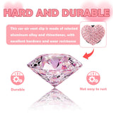 Darrahopens Auto Accessories > Auto Accessories Others > Automotive Decor 4PCS Heart-Shaped Car Vent Clips with Rhinestone,Bling Air Vent Clips Car Decorations,Premium Shiny Car Clips for Vents CCar Accessories Interior for Cars,Trucks,SUVs (Pink)