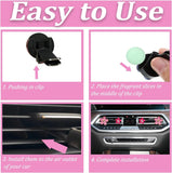 Darrahopens Auto Accessories > Auto Accessories Others > Automotive Decor 6 PCS Car Air Vent Clips White Daisy Flower Car Air Freshener Clip Air Conditioning Outlet Clip for Car Interior Decoration Accessories (2 Size)