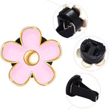 6 Pcs Daisy Flower Air Vent Clip Accessories Air Conditioning Outlet Clip Car Air Freshener Dashboard Accessories Charm Car Inter Decor(3 cm, 3.3 cm,Pink)