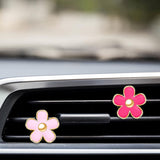 Darrahopens Auto Accessories > Auto Accessories Others > Automotive Decor 6 Pcs Daisy Flower Air Vent Clip Accessories Air Conditioning Outlet Clip Car Air Freshener Dashboard Accessories Charm Car Inter Decor(3 cm, 3.3 cm,Red, Pink, White)