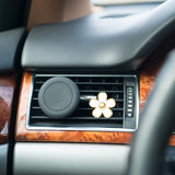 Darrahopens Auto Accessories > Auto Accessories Others > Automotive Decor 6 Pcs Daisy Flower Air Vent Clip Accessories Air Conditioning Outlet Clip Car Air Freshener Dashboard Accessories Charm Car Inter Decor(3 cm, 3.3 cm,Red, White, Black)