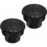 Darrahopens Auto Accessories > Auto Accessories Others > Automotive Decor 60Mm Car Interior Heater Vent Cover DAshboard Air Vent Deflector Side ROof Air Black Vent Outlet ROund Louvered DAsh