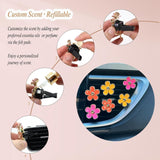 Darrahopens Auto Accessories > Auto Accessories Others > Automotive Decor 6pcs Flower Air Freshener Vent Clips,Pink Yellow Orange Daisy Car Decor Accessories for Women,3.3cm/3cm Girly Refillable Diffuser