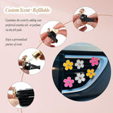 Darrahopens Auto Accessories > Auto Accessories Others > Automotive Decor 6pcs Flowers Car Air Freshener Vent Clips,Pink Yellow White Daisy Flowers Air Vent Clip Car Accessories for Women,3.3cm/3cm Flower Girly Vehicle Decor Refillable Outlet Diffuser