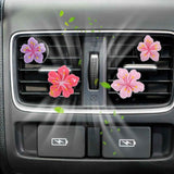 8Pcs Cute Car Air Freshener Vent Clips, Resin Flower Vent Clips, Cute Car Accessories for Women Interior