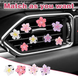 Darrahopens Auto Accessories > Auto Accessories Others > Automotive Decor 8Pcs Cute Car Air Freshener Vent Clips, Resin Flower Vent Clips, Cute Car Accessories for Women Interior