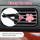 Darrahopens Auto Accessories > Auto Accessories Others > Automotive Decor 8Pcs Cute Car Air Freshener Vent Clips, Resin Flower Vent Clips, Cute Car Accessories for Women Interior