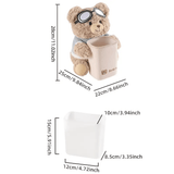 Darrahopens Auto Accessories > Auto Accessories Others > Automotive Decor A cute car tissue holder and trash can in one, a creative car storage rack, and a car handrail for storing interior accessories
