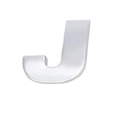 Darrahopens Auto Accessories > Auto Accessories Others > Automotive Decor A-Z Alphabet Letters Car Sticker Self Adhesive Auto Badge Emblem 3D Chrome Good - B