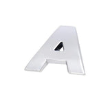 Darrahopens Auto Accessories > Auto Accessories Others > Automotive Decor A-Z Alphabet Letters Car Sticker Self Adhesive Auto Badge Emblem 3D Chrome Good - Number 2