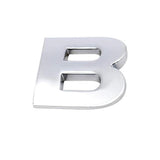 Darrahopens Auto Accessories > Auto Accessories Others > Automotive Decor A-Z Alphabet Letters Car Sticker Self Adhesive Auto Badge Emblem 3D Chrome Good - O