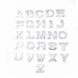 Darrahopens Auto Accessories > Auto Accessories Others > Automotive Decor A-Z Alphabet Letters Car Sticker Self Adhesive Auto Badge Emblem 3D Chrome Good - Red L