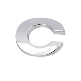 Darrahopens Auto Accessories > Auto Accessories Others > Automotive Decor A-Z Alphabet Letters Car Sticker Self Adhesive Auto Badge Emblem 3D Chrome Good - Y