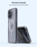Darrahopens Auto Accessories > Auto Accessories Others > Automotive Decor Aukey Clearview Magsafe iPhone 15  Phone case - Transparent (TM10A)