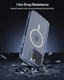 Darrahopens Auto Accessories > Auto Accessories Others > Automotive Decor Aukey Clearview Magsafe iPhone 15  Phone case - Transparent (TM10A)