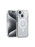Darrahopens Auto Accessories > Auto Accessories Others > Automotive Decor Aukey Urban Guard Magnetic Hard-Shell iPhone 15 Phone case - Transparent (TM11A)