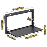 Darrahopens Auto Accessories > Auto Accessories Others > Automotive Decor Aumerage Aluminium Folding Caravan Table – Lockable, Space-Saving Portable Table with 50kg Capacity, Black In Australia - Darrahopens