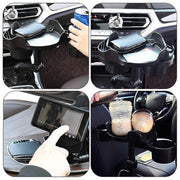 Darrahopens Auto Accessories > Auto Accessories Others > Automotive Decor Automotive Cup Holder Expander Tray - Interior Car Accessories for Drinks & Snacks