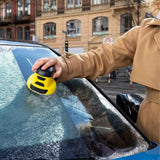 Darrahopens Auto Accessories > Auto Accessories Others > Automotive Decor Battery Operated Windscreen Defroster  Handheld Snow Scraper for Car, Cordless Snow Remover, Portable De-ice Tool（yellow）