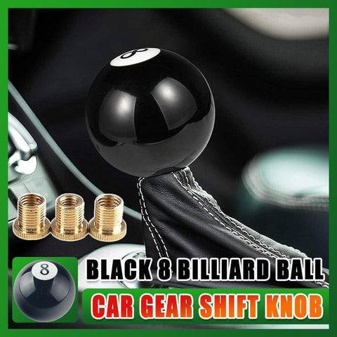 Darrahopens Auto Accessories > Auto Accessories Others > Automotive Decor Black 8 Billiard Car Shift Knob Universal