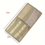 Darrahopens Auto Accessories > Auto Accessories Others > Automotive Decor Black Tactical Molle Car Sun Visor Organizer Panel – Durable Nylon Vehicle Storage Pouch with Adjustable Buckle, Loop Panelled EDC Pockets and Pen Sheath for Cars, Trucks, SUVs and Daily Driving Essentials In Australia - Darrahopens
