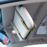 Darrahopens Auto Accessories > Auto Accessories Others > Automotive Decor Black Tactical Molle Car Sun Visor Organizer Panel – Durable Nylon Vehicle Storage Pouch with Adjustable Buckle, Loop Panelled EDC Pockets and Pen Sheath for Cars, Trucks, SUVs and Daily Driving Essentials In Australia - Darrahopens