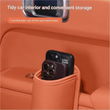 Darrahopens Auto Accessories > Auto Accessories Others > Automotive Decor Black Universal Car Door Cup Holder - PU Leather Hanging Storage Organizer for Seat Back and Console side and Door storage compartment - Multi-Purpose Beverage Pocket with Secure Clip Design for Travel and Commute In Australia - Darrahopens