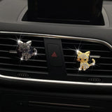 Darrahopens Auto Accessories > Auto Accessories Others > Automotive Decor Bling Rhinestone Car Air Vent Clip,Car Air Freshener Vent Clips,Car Air Conditioning Outlet Clip Decorative,Bling Car Accessories Car Interior Decoration Charm,Cute Car Decor