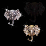 Darrahopens Auto Accessories > Auto Accessories Others > Automotive Decor Bling Rhinestone Elephants Head Car Air Vent Clip Dashboard Outlet Clip Air Freshener Vent Clips Decorative Cute Car Decor