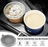 Darrahopens Auto Accessories > Auto Accessories Others > Automotive Decor Car Cup Holder Coaster, Silicone Cup Holder Insert, Universal Anti-Slip Cup Holder, Auto Accessories Interior for Men and Women 4 Pack Grey