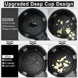 Darrahopens Auto Accessories > Auto Accessories Others > Automotive Decor Car Cup Holder Coaster, Silicone Cup Holder Insert, Universal Non-Slip Cup Holder, Auto Accessories Interior Unisex 4 Pack Black