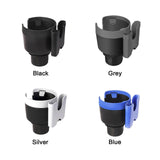Darrahopens Auto Accessories > Auto Accessories Others > Automotive Decor Car Cup Holder with Phone Holder - Organizer Expander in Grey Color
