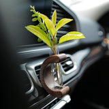 Darrahopens Auto Accessories > Auto Accessories Others > Automotive Decor Car Dashboard Decorations - Propagation Vase Vent Clip for Fresh/Dried Flowers, Plant Cuttings, Car Interior Aesthetics Decor Accessories - Gift for Plant Lovers, Women & Moms
