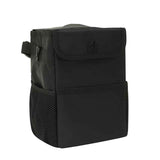 Darrahopens Auto Accessories > Auto Accessories Others > Automotive Decor Car Garbage can with lid Leak Proof Vehicle Trash Can Storage Pockets Hanging Waterproof car Trash Bag for SUV Black