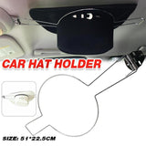 Darrahopens Auto Accessories > Auto Accessories Others > Automotive Decor Car Hat Holder Spring Loaded Rack for Akubra Hard Hat Riding Helmet Storage