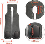Darrahopens Auto Accessories > Auto Accessories Others > Automotive Decor Car Headrest Hook, Car Hook for Wallet & Bag, Car Wallet Hook (Grey - Pack of 2)