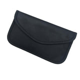 Darrahopens Auto Accessories > Auto Accessories Others > Automotive Decor Car Key Case For Faraday Cage Fob Pouch Keyless RFID Blocking Bag - Black