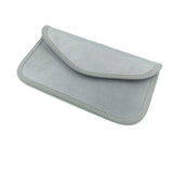 Darrahopens Auto Accessories > Auto Accessories Others > Automotive Decor Car Key Case For Faraday Cage Fob Pouch Keyless RFID Blocking Bag - Silver Grey