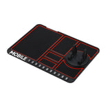 Darrahopens Auto Accessories > Auto Accessories Others > Automotive Decor Car Mobile Phone Holder Dashboard Mount Mat Non Slip Grip Stand Anti-Slip Pad - Black
