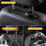 Darrahopens Auto Accessories > Auto Accessories Others > Automotive Decor Car Purse Hook Purse Hook for Car Seats Headrest Car Seat Hooks,Heavy Duty Vehicle Organizer for Handbags, Groceries, Purses, Keep Car Tidy (Black, 4 Pack)