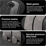 Darrahopens Auto Accessories > Auto Accessories Others > Automotive Decor Car Purse Hook Purse Hook for Car Seats Headrest Car Seat Hooks,Heavy Duty Vehicle Organizer for Handbags, Groceries, Purses, Keep Car Tidy (Gray, 2 Pack)