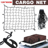 Darrahopens Auto Accessories > Auto Accessories Others > Automotive Decor Car Roof Top Rack Basket Luggage Bungee Net Cargo Mesh Carrier Cover Storage