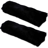 Darrahopens Auto Accessories > Auto Accessories Others > Automotive Decor Car Seat Belt Pad,2 Pack Soft Seat Belt Cover for Shoulder Pad Neck Cushion Protector Car Accessories (Black)