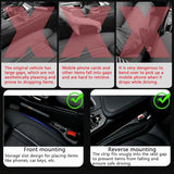 Darrahopens Auto Accessories > Auto Accessories Others > Automotive Decor Car Seat Crevice Fill Organizer 2 pcs - No Drop Seat Guard, General Automotive Seat Crevice Filler, Durable Non-Slip Material, Easy Installation in 10 Seconds, for Cars, Trucks & SUVs (Black)