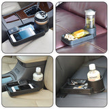 Darrahopens Auto Accessories > Auto Accessories Others > Automotive Decor Car Storage Box Clip In Cup Holder Multifunctional Vehicle Seat Side Organizer
