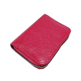 Darrahopens Auto Accessories > Auto Accessories Others > Automotive Decor Compact Zipper Organ Card Cover Holder Wallet ID Bag Short Coin Purse Pockets - Black