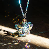 Darrahopens Auto Accessories > Auto Accessories Others > Automotive Decor Crystal Glass Butterfly Car Key Charm Mirror Hanging Ornaments Gift (Butterfly-1)