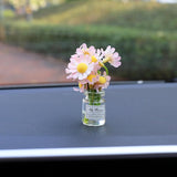 Darrahopens Auto Accessories > Auto Accessories Others > Automotive Decor Daisy Car Dashboard Decorations: Cute Aesthetic Interior Accessories for Australian Women’s Cars