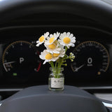 Darrahopens Auto Accessories > Auto Accessories Others > Automotive Decor Daisy Car Dashboard Decorations: Cute Aesthetic Interior Accessories for Australian Women’s Cars